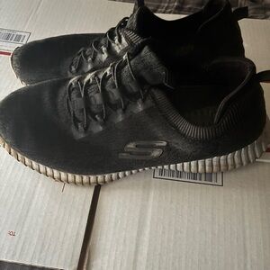 Skechers Men's Black Athletic Shoes